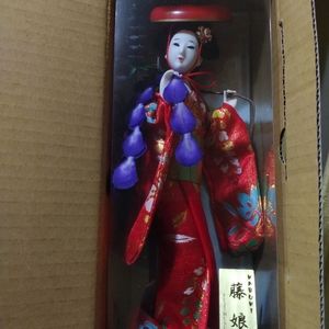Japanese Kabuki Doll Geisha Figure